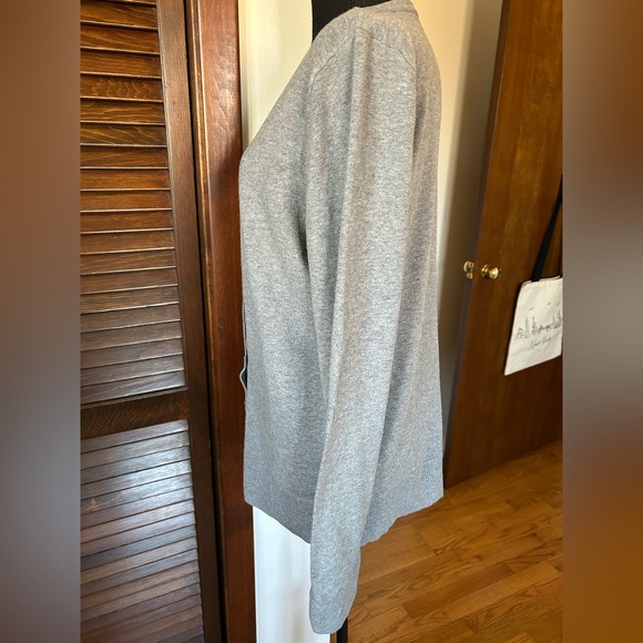 Merona Heather Gray Cardigan - Picture 3 of 6